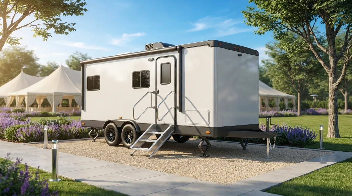 Restroom Trailer Rental in Newport Beach